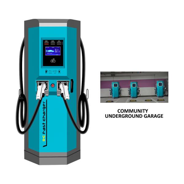 GW 8.8kg EVSE EV Charger designed for 3-phase 260-530Vac Floor-mounted Charging