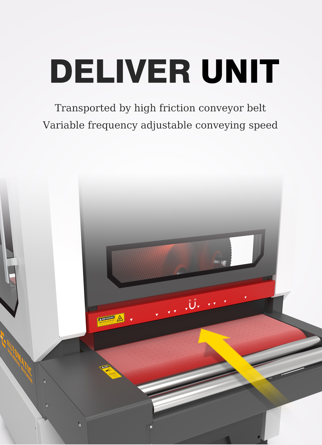 Stamping Parts Deburring Made Easy Ejon YZ900 Custom Automatic Sheet Metal Edge Machine