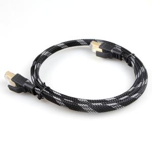 Quality Heavy Duty Rj45 Cat8 Network Cable , Nylon Braided Patch Cord Cat 8 wholesale