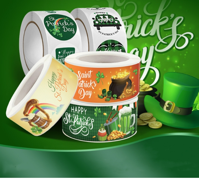 Custom Sticker Labels Customizable Quantity and Self Adhesive Material Customization