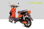 Pedal Assisted Electric Motorcycle Scooter For Adults 16" X 3.0 Tire Two Wheels