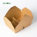 Biodegradable Kraft Paper Togo Box Fast Food Takeaway Packaging Container