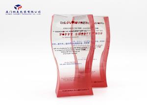 Quality Vase Shape Custom Plastic Box Packaging Pink Color Unique Design For Gifts wholesale