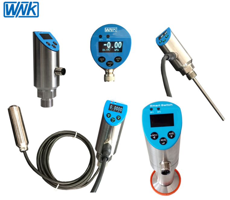 smart High Temperature Intelligent Pressure Switch Max 600bar For Liquid Gas Steam