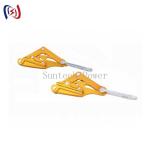 Aluminum Alloy Insulated Metal Steel Cable Clamps Stringing Tools Conductor