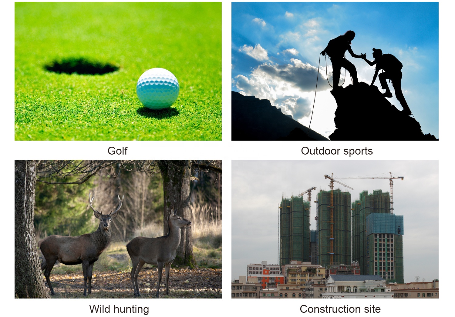 High quality golf Laser Rangefinder two power supply methods Hunting Laser Rangefinder Mini Rangefinder Laser with slope