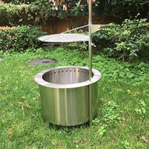 Quality 14 Inch Double Wall Smokeless Firepit Grill 22 Inch Bonfire Portable wholesale
