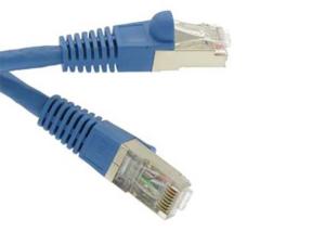 Quality Flat RJ45 SSTP Cat 7 Network Cable 10Gbps 600Mhz 1 - 100 Meters Length wholesale
