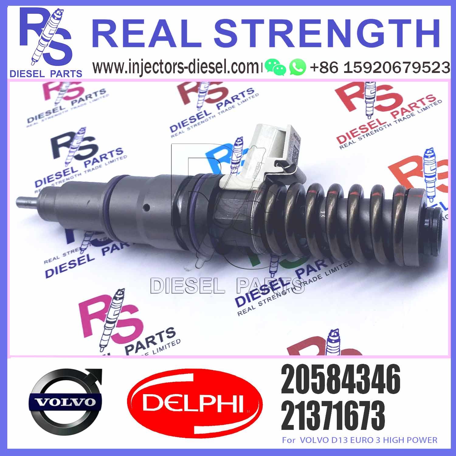 Diesel Engine Electronical Fuel Injector 20584346 21379944 injector for V-O-L-V Truck