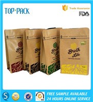 Laminated Material Plastic Holographic Bag Custom Printed Mylar Bags
