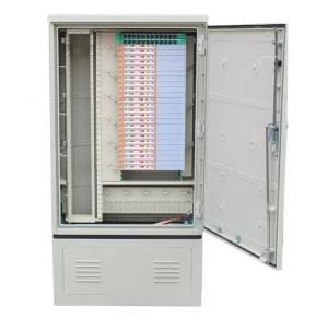 Quality Ground Mounted 288FO Fiber Optic Junction Box SMC Fiber Optic Splitter Box wholesale