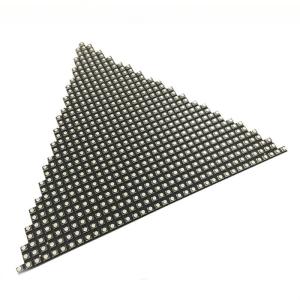 Quality 5mm pantalla led triangular para interior wholesale
