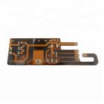 Yellow Solder Mask PET Material 0.2mm Flex PCB Board