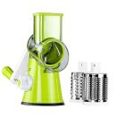 Plastic Tabletop Kitchen Rotary Drum Grater for Vegetable Food Potato Cheese