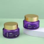 Luxury Empty Glass Face Cream Jar 30g Refillable Body Butter Jars 1oz Cosmetic