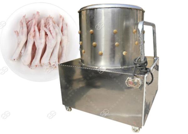 10-15KG / Time Chicken Feet Skin Peeling Machine , Chicken Feet Meat Peeler