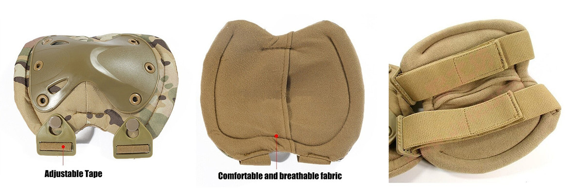 Knee Elbow Protection Military Protective Equipment Shock Resistant Outdoor Tactical Gear