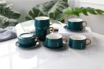 Recycling Modern Glazed 18oz 270g Polish Ceramic Mugs