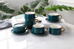Quality Recycling Modern Glazed 18oz 270g Polish Ceramic Mugs wholesale