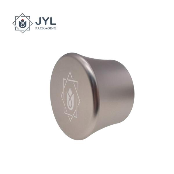 Cologne Bottle Perfume Caps Aluminum Alloy Personalized Design With Laser