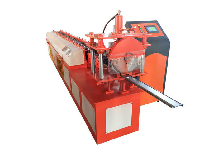 12mm Side Board Automatic Rolling Shutter Machine , Door Panel Roll Forming Machine
