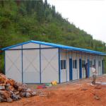 10 years light C steel K type prefabricated house fast assemble for dormitory