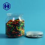 Clear PET Aluminum Top Cans Food Grade Cylindrical Packaging With Easy Peel Lid