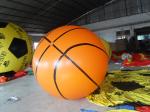 Custom 0.18mm Pvc Basketball Helium Balloon Advertising Inflatables For