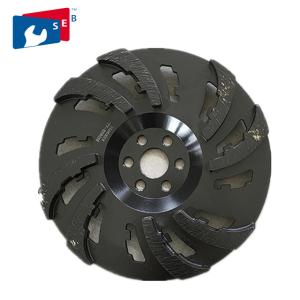 5'' Black Diamond Grinding Cup Wheel With Full Segment For Marbal Edge