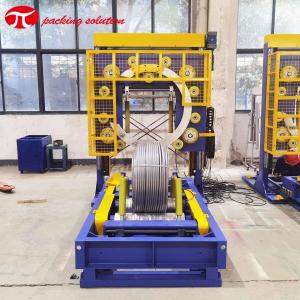 Quality Plastic Pipe Coil Wrapping Machine High Efficienty Labor Saving wholesale