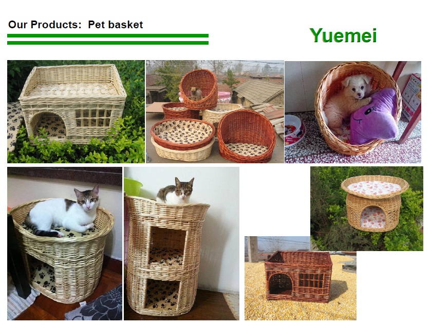 wicker handle basket manufacturer wicker redwine basket customized size 2 bottles