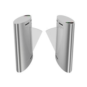 Quality 304 Stainless Steel Magnetic Flap Barrier Turnstile Gate Security Smart wholesale