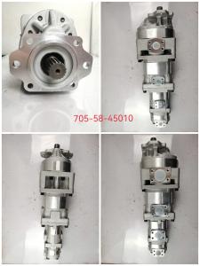Quality 705-58-45010 Komatsu Gear Pump Loader WA250-5 WA250-6 WA250PZ-6 WA320-5 wholesale
