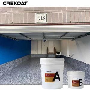 Quality UV-Resistant Epoxy Flake Floor Coating Low-Maintenance Surface wholesale
