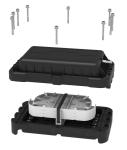 48 Core FTTH IP68 PP Inline Fiber Optic Splice Closure