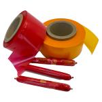 Customized Logo PVDC Plastic Sausage Casing Film For Packaging