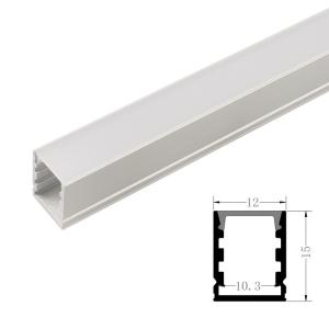 Quality 1215 LED Strip Light Extrusions 6063-T5 Aluminum Alloy Material wholesale