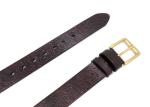 40mm Mens Casual Leather Belt With Alloy Pin Buckle