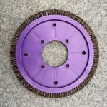 Tungyang Stenter Machine Parts Brush Wheel Plastic Body Pig Hair Bristle