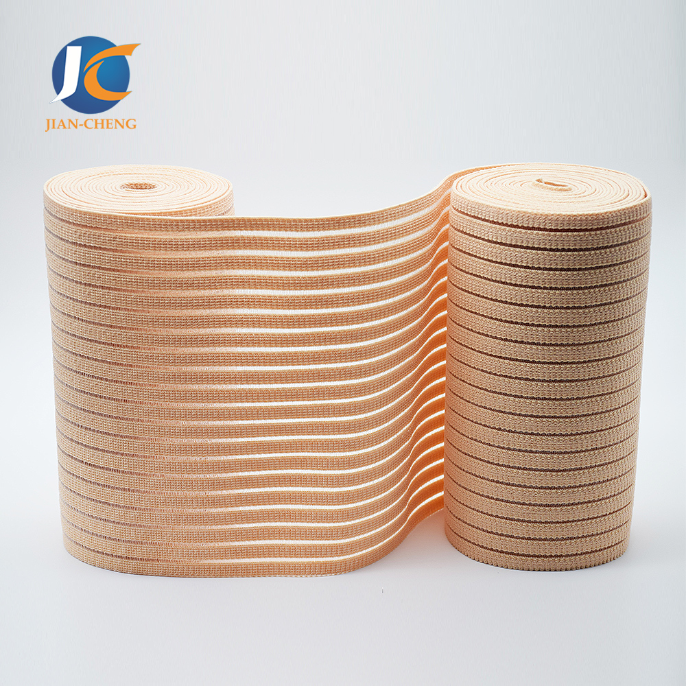 10mm Black button elastic band polyester latex elastic band mesh webbing