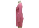 Ruches Draped Women'S Casual Dresses Long Sleeve Office Dresses Customized Logo