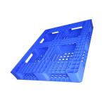HDPE Blue Solid Plastic Pallet 1200*1000 Euro Style Dimensionally Stable