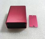 OEM Black Red Sandblasting Extruded Aluminum Case