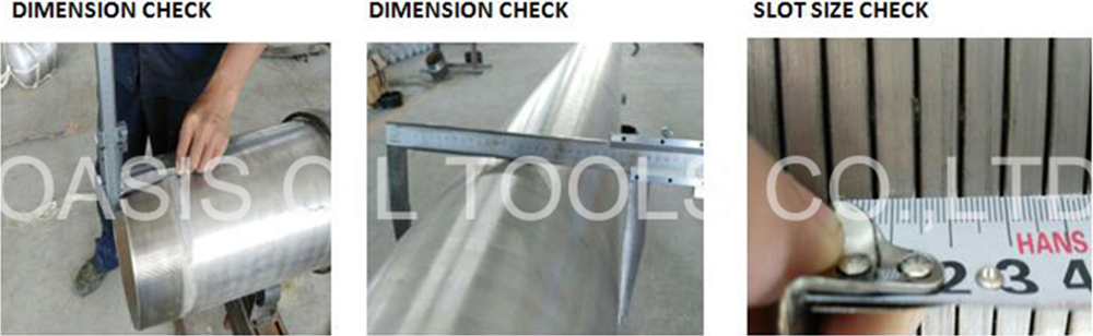 Cylinder Premium Screen for Drilling with Reducing Costs and Long Service Life Wedge wire screen