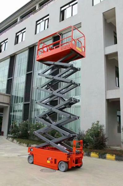 4m 8m 12m Lift Height Steel Order Picker Forklift Electric Hydraulic Self -