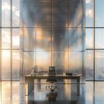 Contemporary Stainless Steel Sheets, High-Gloss Black, for Urban Building