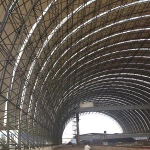 Quality Single Span S235JR Space Frame Truss Building Bending For Gym wholesale