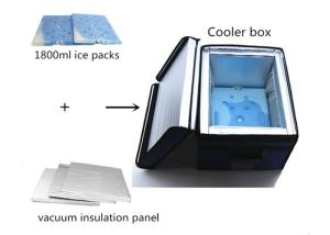 Quality MSDS Approved Oxford Fabric Portable Medical Cooler Fridge Cooler Box wholesale