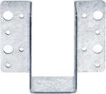 Galvanised Steel Mini Joist Hangers Timber To Timber 47mm 14 Gauge For Decking