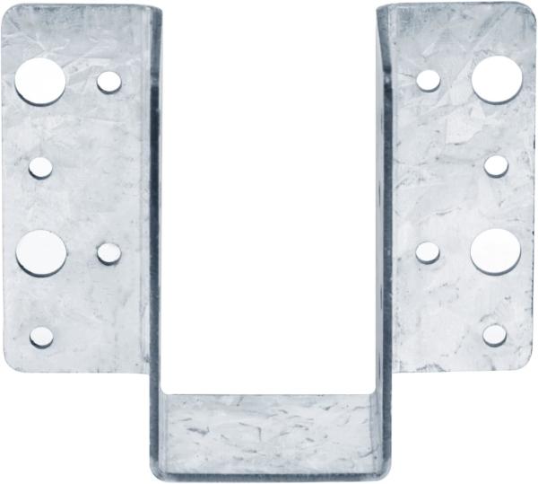 Galvanised Steel Mini Joist Hangers Timber To Timber 47mm 14 Gauge For Decking